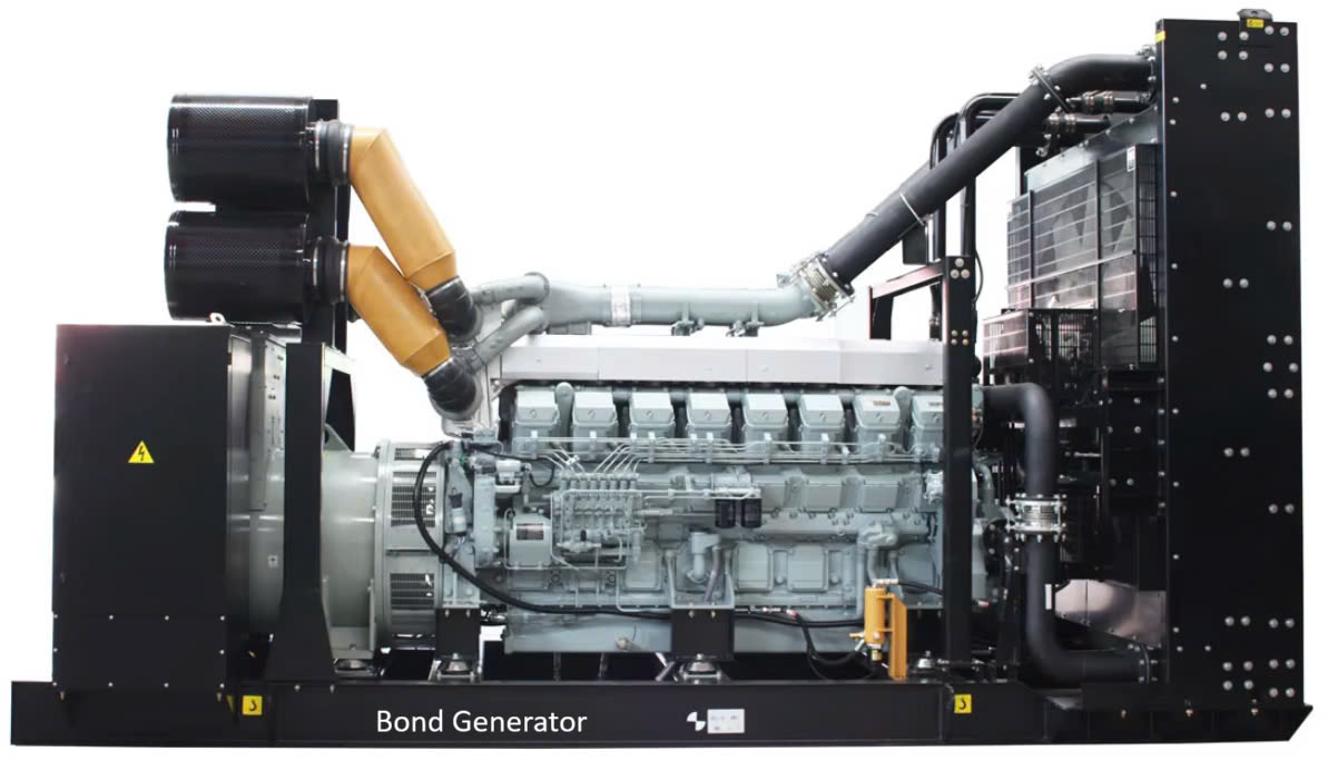 Máy phát điện Bond Generator động cơ Mitsubishi SME